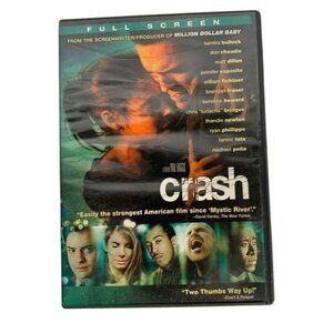 Crash DVD Full Screen Edition Drama Movie
